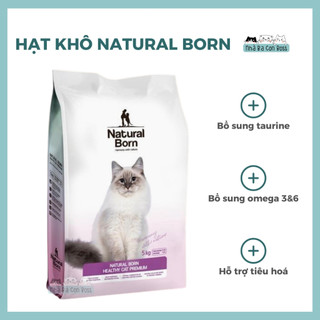 [5kg] Hạt Cho Mèo Mọi Lứa Tuổi (All Stages) Natural Born
