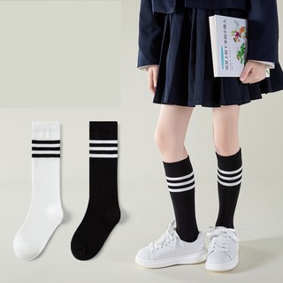 Tất cao cổ cho bé ⚜️freeship⚜️ tất cao cổ đến đầu gối cho bé chất len cotton phong cách Hàn Quốc
