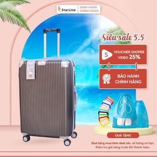 Vali du lịch size 28 Vali đại Siêu to khổng lồ Vali kéo Vali du lịch Chống vỡ Bảo hành 05 năm kiểu dáng gọn nhẹ - MS867