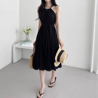 Đầm yếm maxi trắng tầng, váy maxi đi biển xuongvnxk vnxk (kèm hình thật)