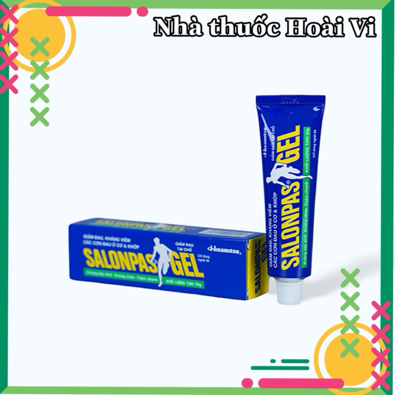Gel Salonpas giảm đau cơ (tuýp 30g)