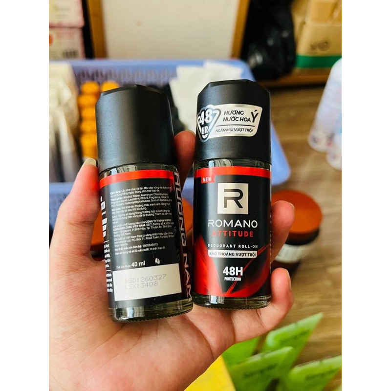 LĂN KHỬ MÙI ROMANO 40ML