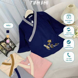 Đồ lam pháp phục đi lễ TINH NHI mềm mại thoải mái PP142