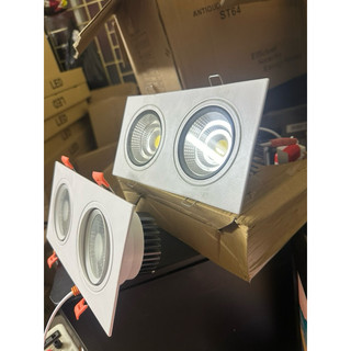 ĐÈN ÂM TRẦN ĐÔI Đèn âm trần đôi 14w led COB