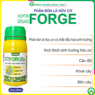 Phân bón lá hữu cơ có chất điều hòa sinh trưởng hợp trí organo forge – cân đối, khỏe cây, bền cây
