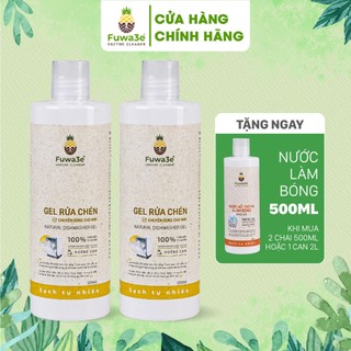 Nước Rửa Bát Cho Máy Rửa Chén Bát Fuwa3e Hữu Cơ Sinh Học Dạng Gel 500ml