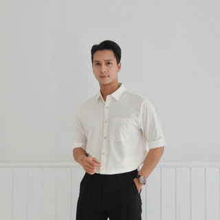 Áo sơ mi tay ngắn 3 màu chất liệu vải cao cấp, trẻ trung divide studio