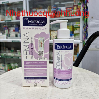  Dung dịch vệ sinh cao cấp FEMINA BALANCE 150ml giúp làm sạch,khử mùi,dưỡng ẩm 