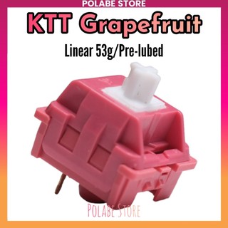 KTT GRAPEFRUIT KTT Light Tone linear switch Công tắc bàn phím cơ KTT switch - Polabe Store