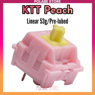 KTT Peach KTT Hyacinth linear switch Công tắc bàn phím cơ KTT switch Polabe Store