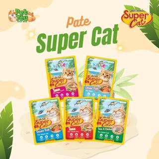 Pate cho mèo SuperCat gói 85gr
