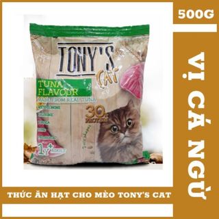 Thức ăn mèo tony cat gói 500GR