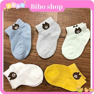 Tất Lưới bé sơ sinh/tất lưới nằm điều hòa