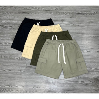 Quần short kaki túi hộp nam, quần short nam
