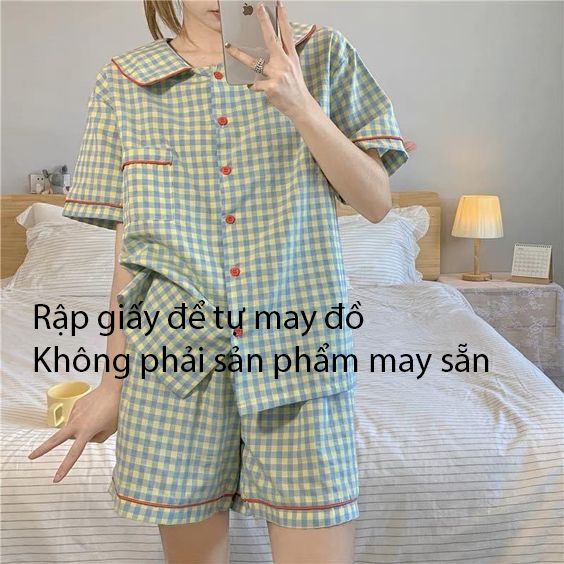 Rập cắt may đồ bộ mặc nhà,rập giấy may đồ,rập đã may mẫu