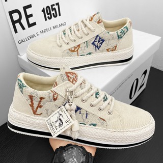 Giày Sneaker Giày Nam Vải CanVas HOTTREAND