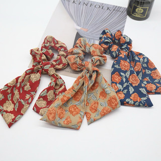 Dây buộc tóc scrunchie vải satin đơn giản dịu dàng Princess House