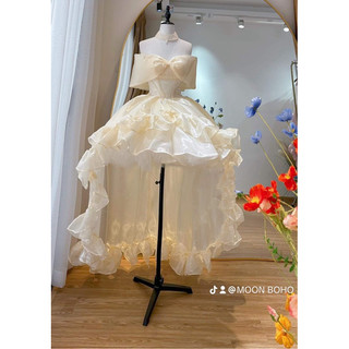 (Ảnh thật - hàng chuẩn cao cấp)  Váy công chúa xòe rộng bồng bềnh cao cấp - Moon Boho