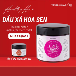 Dầu xả Hoa sen Healthy Hair dưỡng tóc mềm mượt khỏe đẹp tự nhiên 230g