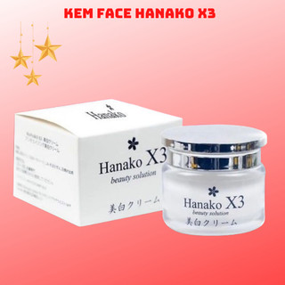 Kem face hanako x3 nhật bản dưỡng trắng da hũ 12g