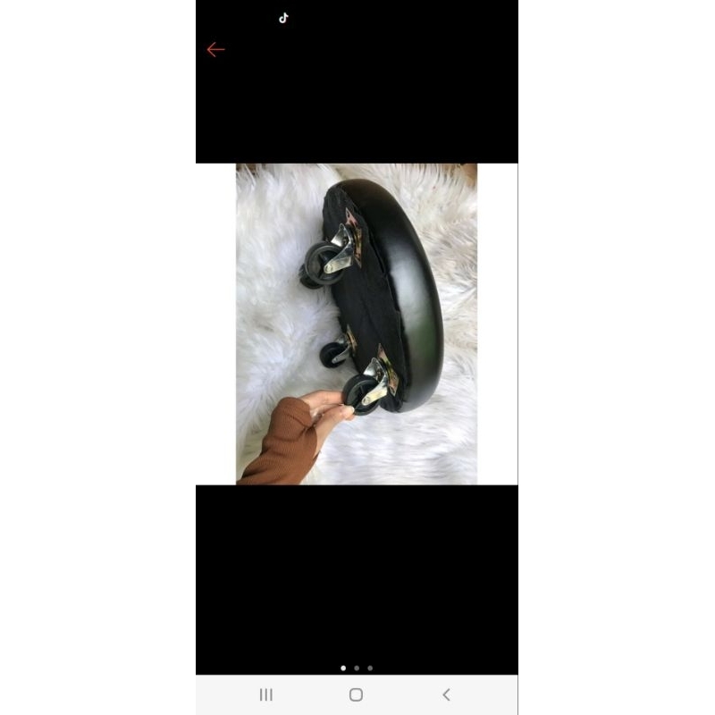 Ghế bệt xoay, ghế bệt làm nail ngồi xoay 360 độ, nệm êm, siêu bền