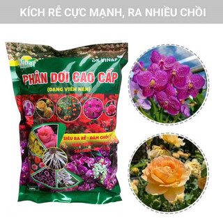 Phân dơi cao cấp dạng viên nén 700gr vinaf - chuyên dùng cho hoa cây cảnh