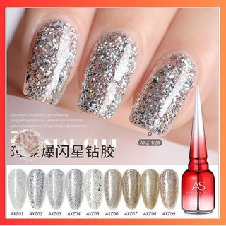 Sơn gel as mã axz 15ml - chai đỏ