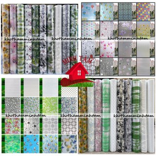 Giấy dán kính mờ - decal kính mờ văn phòng cát nhám dán cửa kính rẻ đẹp