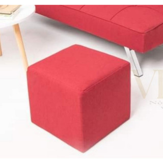 Ghế đôn sofa 40 x 32cm hình vuông đủ màu chất liệu vải nhung - Ghế đôn sofa Bed nhỏ gọn