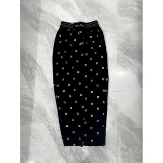 quần lụa nữ dáng baggy