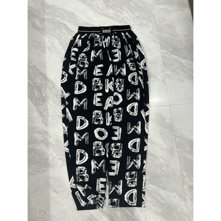 quần lụa nữ dáng baggy