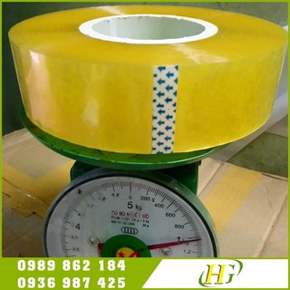 Băng dính cuộn to 1kg | Cuộn băng dính trong 1kg loại to lõi mỏng