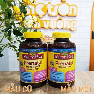 Vitamin tổng hợp cho mẹ bầu Nature Made 150 viên