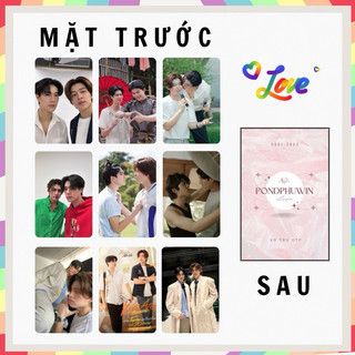 Set 9 card bo góc hình pondphuwin