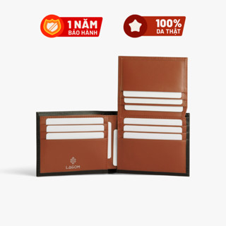 Ví Nam Da Thật LAGOM Compact Wallet phối màu
