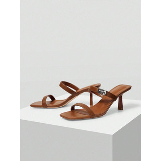 Guốc quai mảnh gót cao 7cm