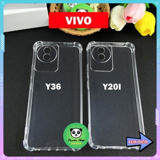Ốp Vivo Y02T / Y02A Bảo Vệ Cam, Chống Sốc, Trong Suốt, Silicon
