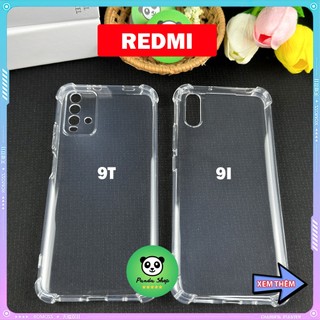 Ốp Redmi 9I / 9T Bảo Vệ Cam, Chống Sốc, Trong Suốt, Silicon
