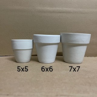 Chậu sứ xô 5x5, 6x6, 7x7cm / Chậu sứ tráng men - chậu mini trồng sen đá, xương rồng