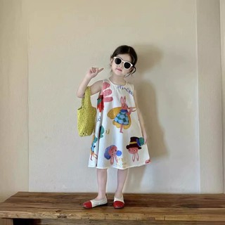 VÁY SÁT NÁCH THỎ TRẮNG CHO BÉ GÁI