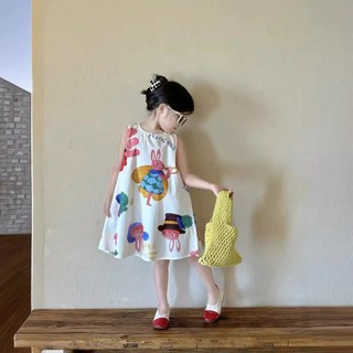 VÁY SÁT NÁCH THỎ TRẮNG CHO BÉ GÁI