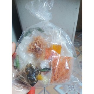 Bánh tráng dẻo mỡ hành full toping siêu ngon ủ lá chuối
