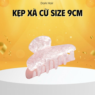 Có sẵn cài tóc - kẹp càng cua acrylic xà cừ hàn quốc phong cách vintage 9cm