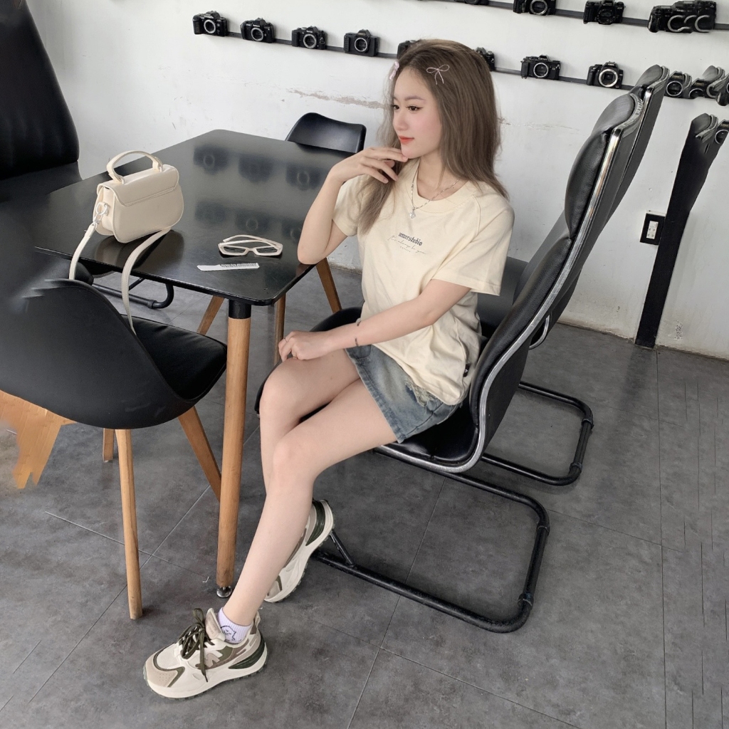 Áo thun Baby Tee Local Brand Amee Studio/ Always Be You 100% Cotton 250gsm | BigBuy360 - bigbuy360.vn