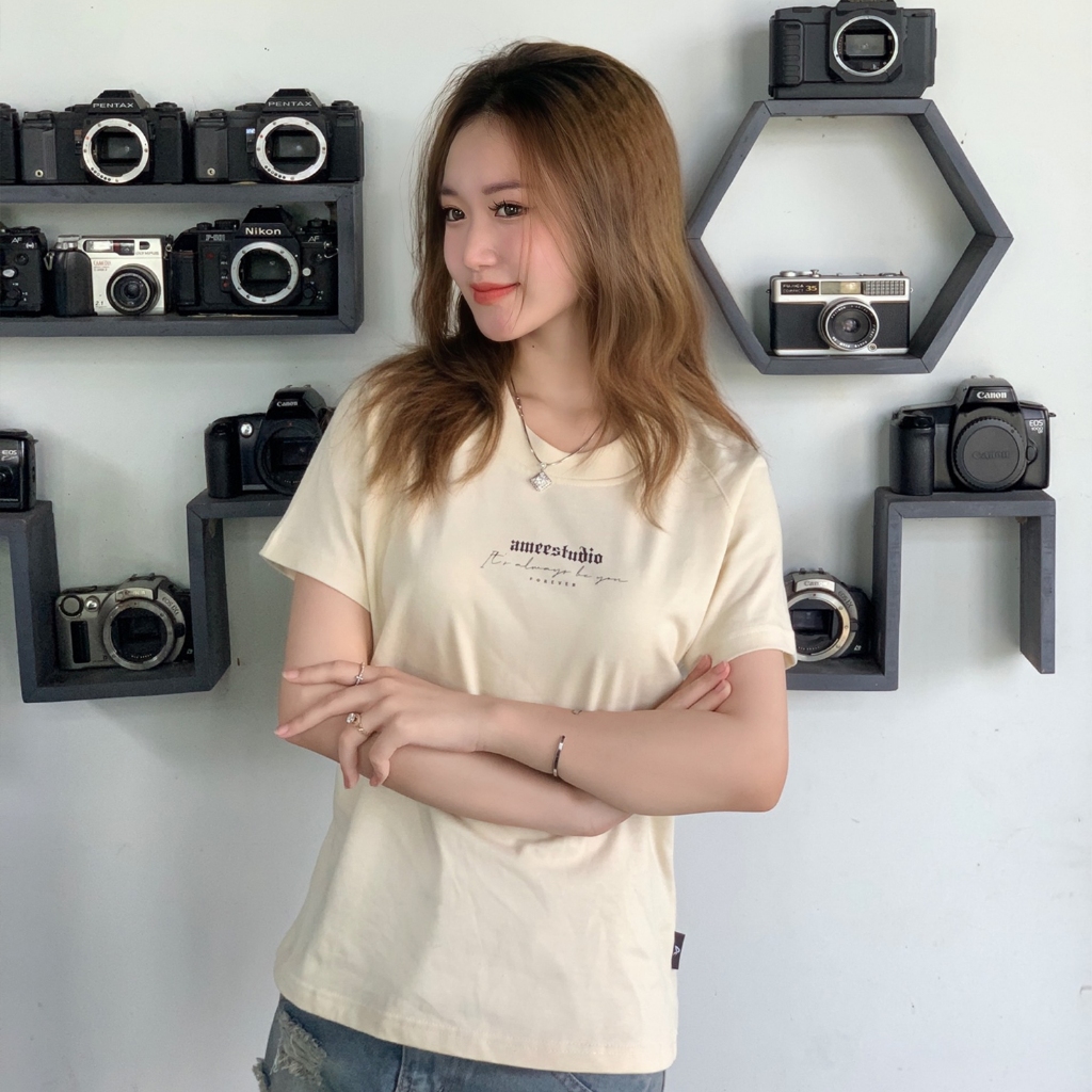 Áo thun Baby Tee Local Brand Amee Studio/ Always Be You 100% Cotton 250gsm | BigBuy360 - bigbuy360.vn
