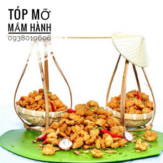 500g TÓP MỠ VIÊN/CHÁY TỎI DA GIÒN SỐT MẮM HÀNH🌶