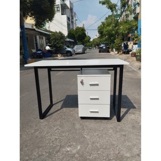 Bàn làm việc văn phòng size 1m2x60x75cm