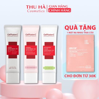 Kem Chống Nắng Cell Fusion C 100 SPF50+ PA +++ Hàn Quốc Dưỡng Trắng Và Nâng Tone Cho Mọi Loại Da 50g