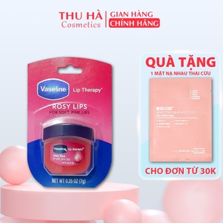 Sáp Dưỡng Môi Vaseline Lip Therapy Rosy Lip Giúp Giữ Ẩm Và Làm Hồng Môi 7g