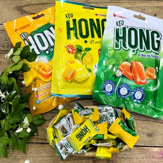   COMBO 3 Gói  Kẹo Họng Orion Vị Quất Gừng Mật Ong Bạc Hà Thảo Mộc  24-26 Viên  